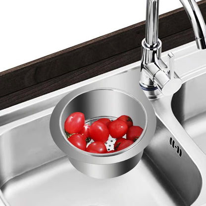 Stainless Steel Swan Drain Basket Sink Strainer