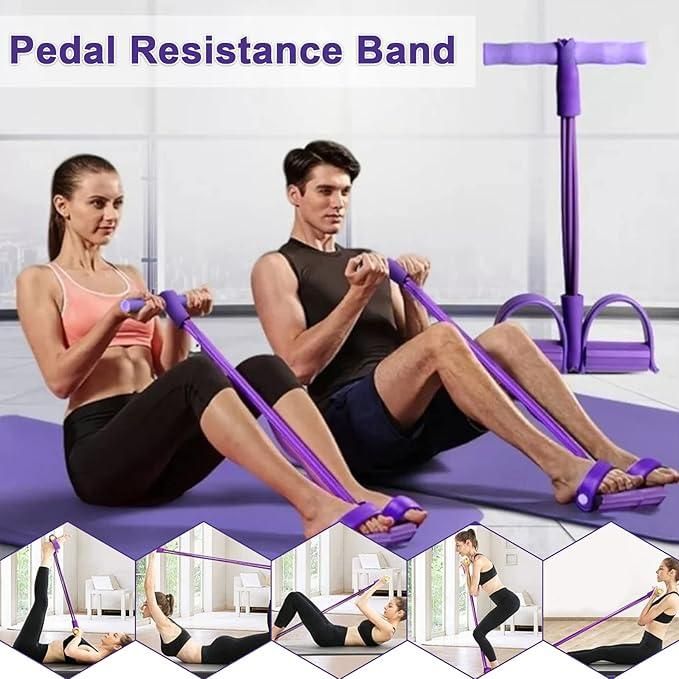 Multifunctional Pedal Puller Resistance Rope