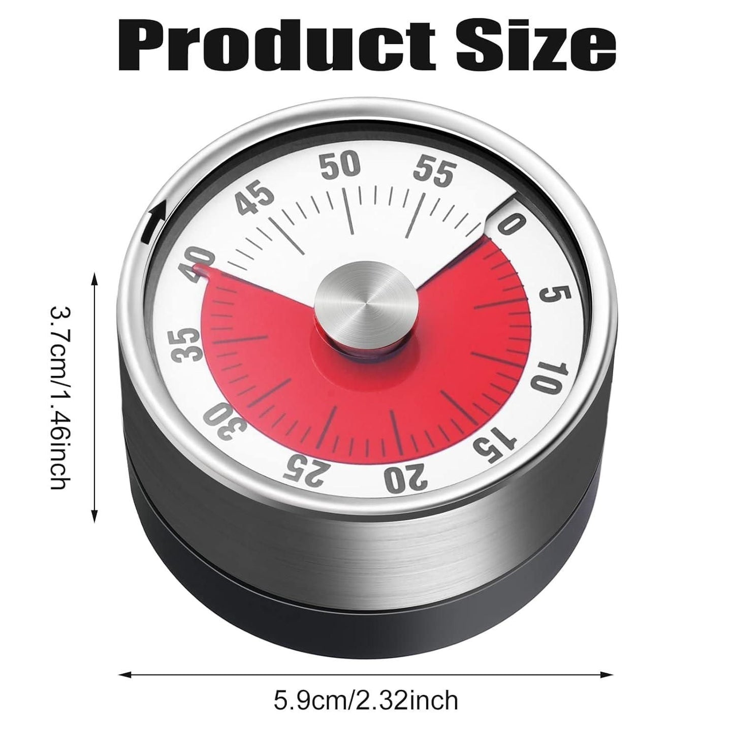 Stainless Steel Kitchen Timer