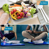Stainless Steel Food Containers with Clear Lid