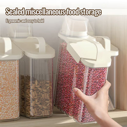 Scale Cap Kitchen Storage Container 1100 ml (Pack of 4)