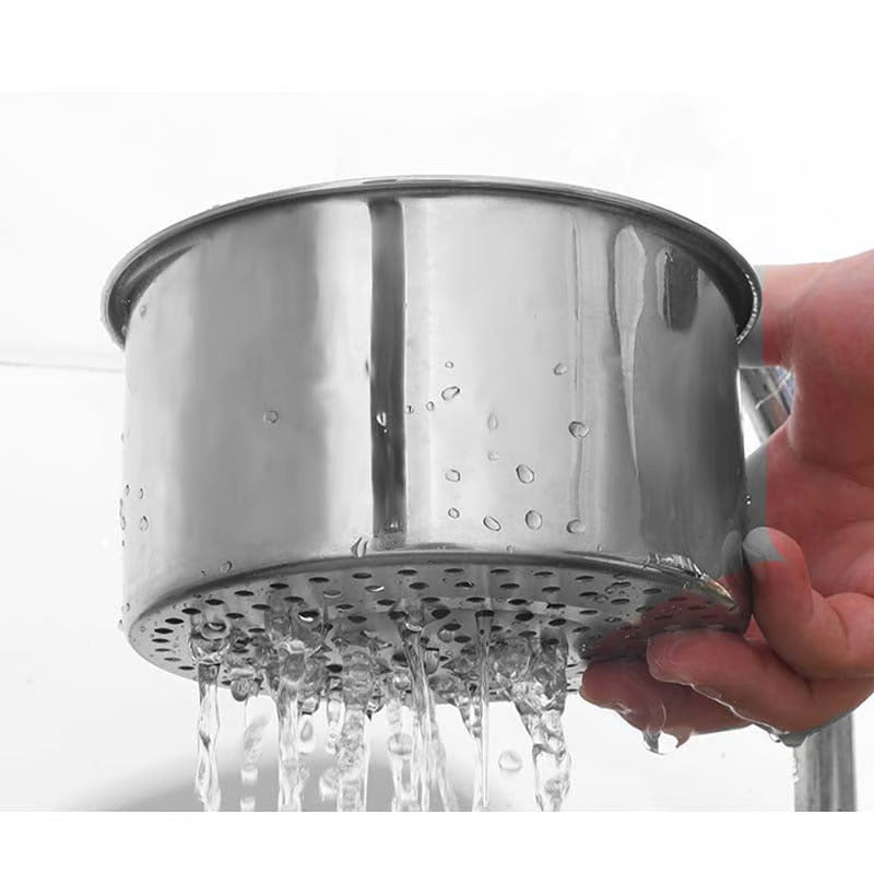 Stainless Steel Swan Drain Basket Sink Strainer