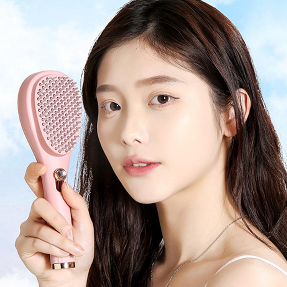 Scalp Massage Comb with Retractable Bristle