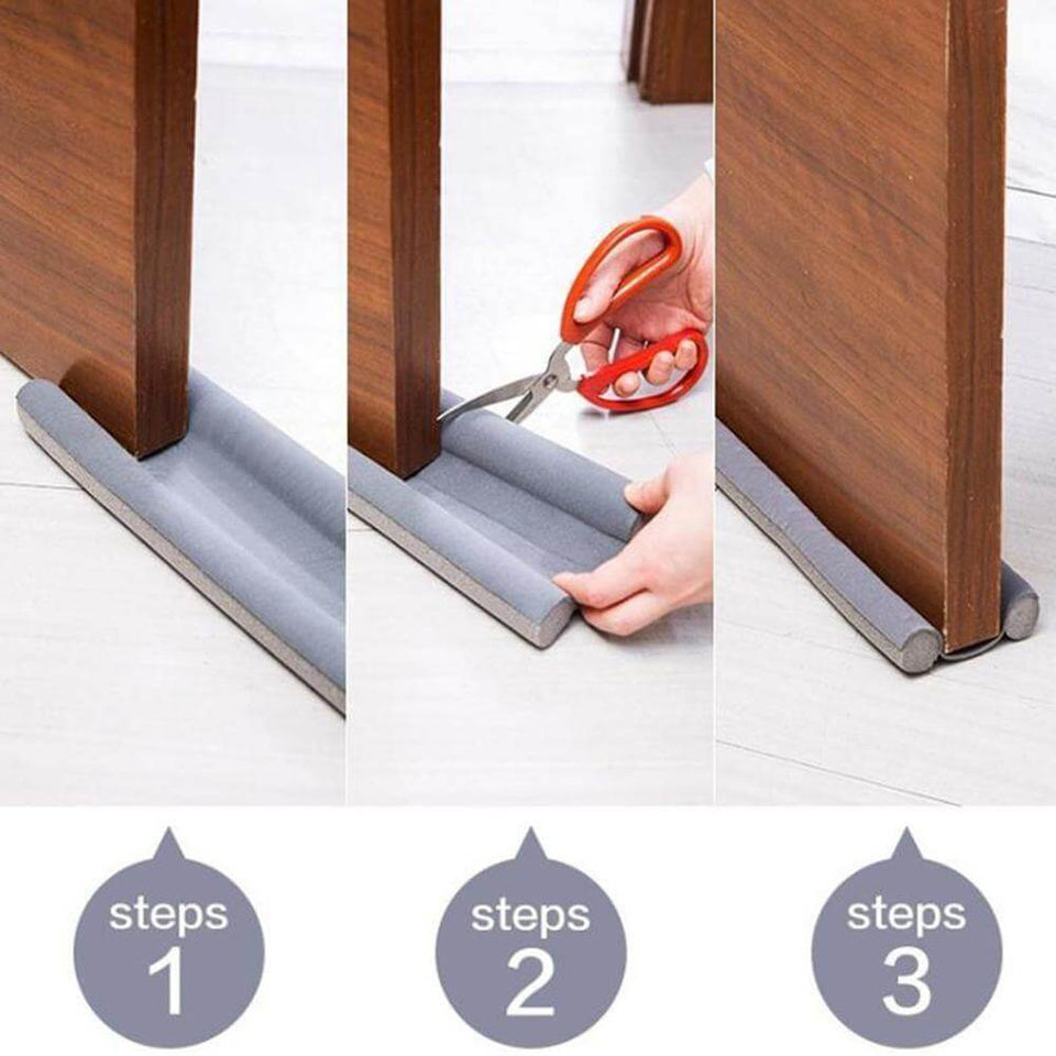 Door Gap Sealer | Pack of 2 (Two outlet Doors) | 39 Inches (Universal Door Size)