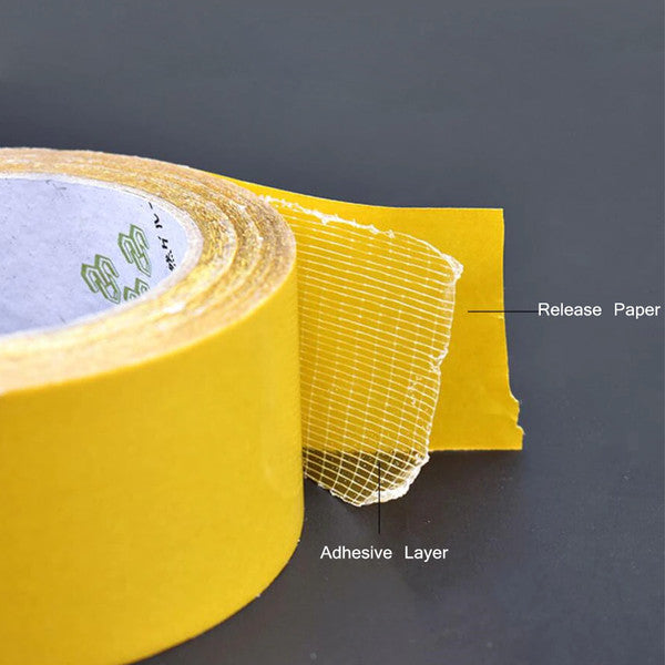 DoubleGrip™ | Double-Sided Fiberglass Mesh Tape with Strong Adhesive